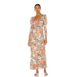 For Love and Lemons Polly Maxi Dress